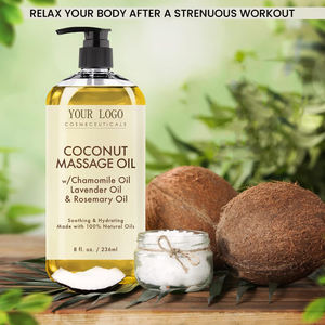 Aceite <span class=keywords><strong>de</strong></span> mensaje mineral <span class=keywords><strong>de</strong></span> vitamina C para masaje corporal hidratante blanqueador OEM con aromas - Product Image 3