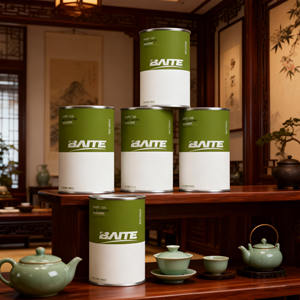 Emballage en <span class=keywords><strong>tube</strong></span> de papier kraft écologique de qualité alimentaire avec logo personnalisé, boîte cylindrique hermétique pour le thé en poudre, le café, vente en gros - Product Image 3