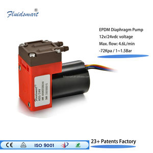 4.6L/Min Flow PPS High Mass Flow EPDM Diaphragm Mini <strong>Air</strong> <strong>Pump</strong> 12V DC Brushless Motor Sampling <strong>Micro</strong> Vacuum <strong>Pump</strong> - Product Image 4
