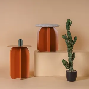 Table d'appoint de <span class=keywords><strong>cactus</strong></span> en métal de conception créative nordique bord de canapé de salon moderne plusieurs Tables basses - Product Image 3