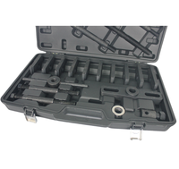 Extracteur de chemise de cylindre en acier au carbone pour outils de réparation de moteur de camion lourd avec mallette de transport