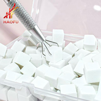 Offre Spéciale – Mini Stylo Carré en Plastique pour Tofu et Coton, Outil à Gratter pour Cosmétiques, Nail Art, Application de Colle, Éponge de Prise en Charge avec Couleur Personnalisée