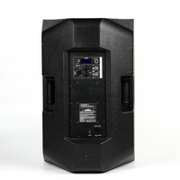 DASN SCG15D3 15 pouces 500W en plastique PA alimenté Audio professionnel fête à domicile Subwoofer haut-parleurs portables actifs système sonore