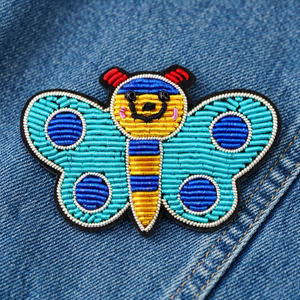 Insignia bordada de seda personalizada para el nombre, tela y fieltro, insignias para coser con técnica de esmalte, patrón de bandera para bolsos, tamaño personalizado - Product Image 2