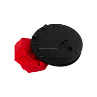 Accessoires de bateau marin personnalisés, couvercle de trappe rond en plastique ABS pour kayak