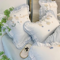 Ensemble de draps de lit Layce Patchwork, style uni, imprimés de luxe, pour chambre à coucher ou hôtel