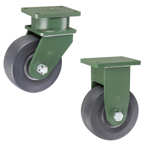 6 Polegada 8 Polegada 10 Polegada <span class=keywords><strong>12</strong></span> Polegada 7 Toneladas 8 Toneladas de Carga Nylon Rodízio para Rolamento de Esferas Industrial Extra Heavy Duty - Product Image 3