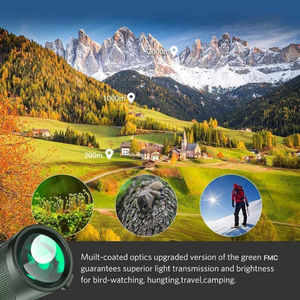 공장 콘센트 40x60 HD 장거리 단안 망원경 광학 스포팅 스코프 단안 캠핑 및 하이킹 액세서리 망원경 - Product Image 3