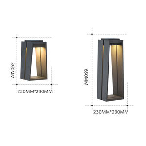 Lampes solaires LED pour terrasse, lampes de jardin, lampes décoratives pour pelouse, extérieur, <span class=keywords><strong>maison</strong></span>, rue - Product Image 5