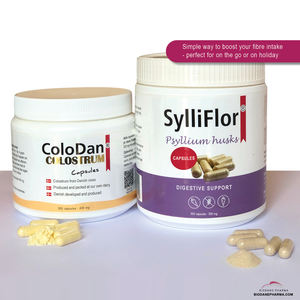 Cápsulas de Psyllium Husks SylliFlor Recubiertas Puras, Suplementos de Fibra de Alta Calidad, Fibras Dietéticas para la Salud Humana - Product Image 3