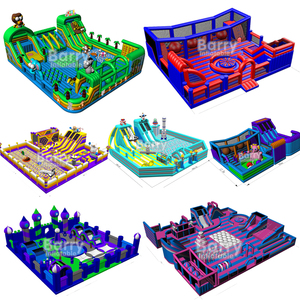 Trong nhà ngoài trời sân chơi khổng lồ <span class=keywords><strong>Inflatable</strong></span> công viên chủ đề trẻ em vui chơi giải trí Trampoline công viên lớn <span class=keywords><strong>Inflatable</strong></span> nhảy lâu đài bouncy - Product Image 6