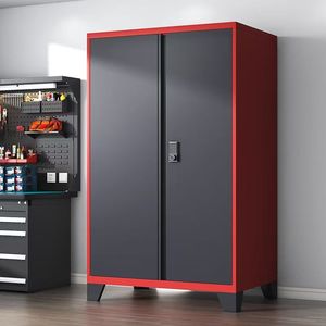 Armoire de rangement pour matériel de pêche avec serrure à code antivol, armoire de rangement pour articles divers de camping, épaisse, résistante à l'humidité et à la rouille - Product Image 3