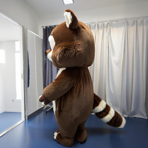 Shengye cina mascotte fabbrica personalizzato simpatico cartone animato animale <span class=keywords><strong>Racoon</strong></span> gonfiabile mascotte <span class=keywords><strong>Costume</strong></span> Performance Set per la celebrazione Cosplay - Product Image 2