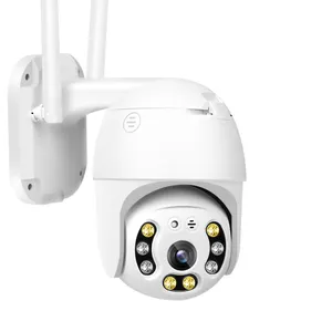 방수 IR 컬러 야간 H.265X 속도 돔 AI 보안 카메라 1080P 무선 와이파이 CCTV PTZ 카메라 양방향 오디오