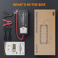 ANCEL BS200 Super Starter 700A Démarreur de Voiture 12V Fixe avec Moniteur de Santé de Batterie Bluetooth