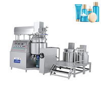 Équipement de fabrication de dentifrice, mélangeur émulsifiant sous vide à cisaillement élevé, homogénéisateur, moteur SUS304, capacité 5L-2000L