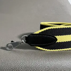 High-quality 5cm Wide Stripe Canvas Swift Cowhide Suitable For Herbag Bag Kelly Bag Shoulder Strap Bag DIY Accessories