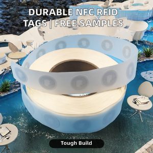 ป้าย RFID แบบกำหนดเอง NTAG213/215 และชิป PVC Fudan F08 แบบพิมพ์ได้ ทนทาน แท็ก NFC สำหรับการใช้งานการชำระเงิน - มีตัวอย่างฟรีให้ทดลอง! - Product Image 2