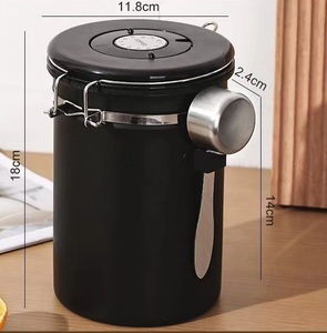 Contenitori per <span class=keywords><strong>Cucina</strong></span>, <span class=keywords><strong>Barattoli</strong></span> per Fagioli, Farina, Zucchero, Tè, Contenitori per Alimenti in Acciaio Inox, Contenitore per Pasta - Product Image 4