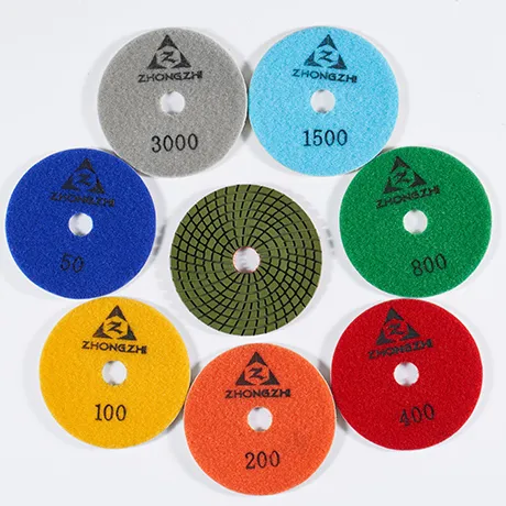 Diamond Polishing Pads Abrasive Tools For Marble Quartz Granite Stone with High Quality and High Efficiency