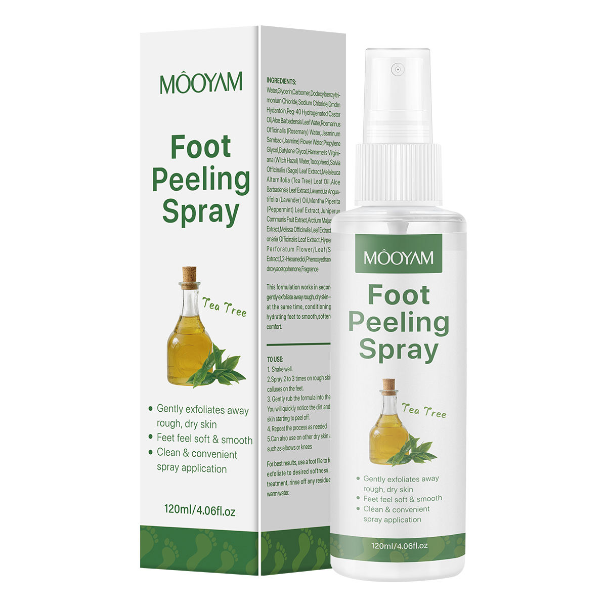 Tea Tree Oil Foot Peeling Spray