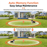 Nouvelle clôture électronique sans fil GPS transfrontalière pour chien, étanche, rechargeable, autonomie de plus de 20 heures, anti-aboiement, électrique