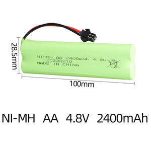 ก้อนแบตเตอรี่ลิเธียมไอออน2.4V-24V NiMH 3.6V-9.6V ซีรีส์นิกเกิลโลหะตามสั่ง - Product Image 3