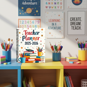 Agenda para Maestros 2026-2027, Encuadernada en Espiral, para Gestión y Seguimiento de Tareas, Personalizable, Bajo Pedido Mínimo - Product Image 6