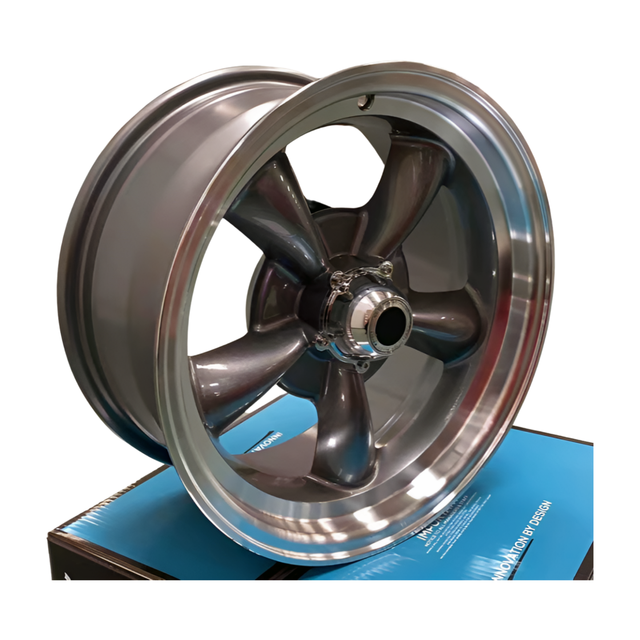 Jy15 Inch Rims Aluminum Alloy Wheels. Bolt Pattern 5x120, 5 Holes for Passenger Cars