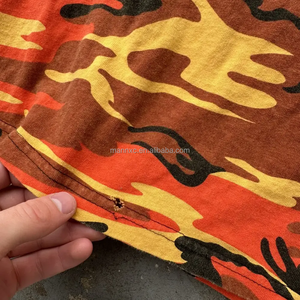 Tùy Chỉnh In Đảo Ngược Unisex T-Shirt Thời Trang Dạo Phố Lỏng Phù Hợp Với Với Màu Sắc Khối Thiết Kế - Product Image 6