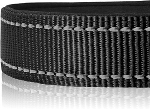 Collar para Mascotas de Nailon Clásico y Económico, Ajustable, Acolchado de Neopreno Suave, Reflectante - Product Image 4