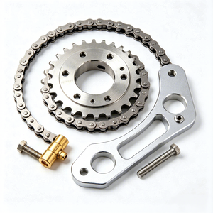 Custom CNC Machining Motorcycle Modification Parts CNC Turning Milling Stainless Steel Brass Aluminum Alloy OEM ODM Custom Motor - Product Image 3