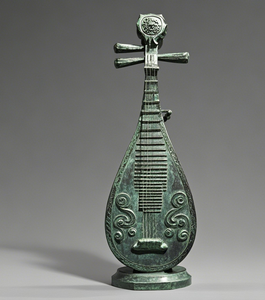 Chinese Tradition Classical Music Wholesale Instrument Stunning Bronze <strong>Lute</strong> Sculpture <strong>for</strong> <strong>Sale</strong> - Product Image 6