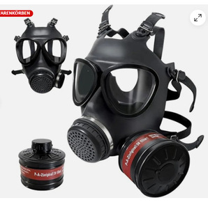Respirador táctico de supervivencia Máscara de gas <span class=keywords><strong>con</strong></span> filtro de carbón activado de 40mm <span class=keywords><strong>con</strong></span> máscara de gas alta - Product Image 6