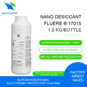 (ตัวอย่างฟรี) FLUERE FLUERE 1701S วัสดุเคลือบนาโนกันน้ำแบบซุปเปอร์ไฮโดรโฟบิก สำหรับเมนบอร์ดอิเล็กทรอนิกส์ ทนความร้อนได้ถึง 150 องศา - Product Image 2