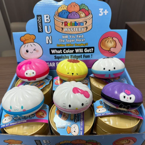 Dumpling Squishy Stress <b>Ball</b> Novelty Dumpling in Steamer Fidget Sensory Miniature Anti Stress ADHD ADD Fidget Toys - Product Image 6