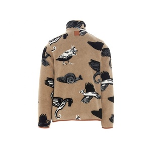 Gran oferta, chaqueta de lana Micro Polar para mujer, paños con <span class=keywords><strong>estampado</strong></span> de animales a la moda, <span class=keywords><strong>abrigo</strong></span> de invierno para exteriores - Product Image 2