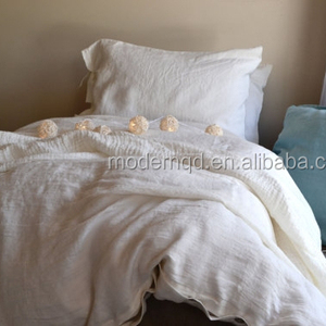 Nhà Thiết Kế Mới Lanh Lanh Bộ Ga Trải Giường Bộ Đồ Giường Vải Lanh Hữu Cơ Bộ Gối - Product Image 2