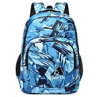 Sac à dos pour ordinateur portable imprimé tendance, imperméable, en tissu Oxford, grande capacité, sac de sport pour homme, sac de voyage unisexe, sac de travail, OEM ODM