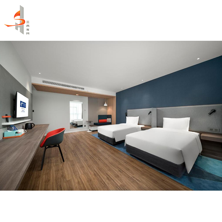 Luxury 5 Star Hotel Project Furniture Modern Hotel Bed Room Furniture Set For Sale