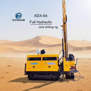 1300m 디젤 엔진 구동 크롤러형 완전 유압식 기어박스 펌프 에너지 절약 코어 드릴링 장비 금광 채굴 와이어라인 다이아몬드 - Product Image 1