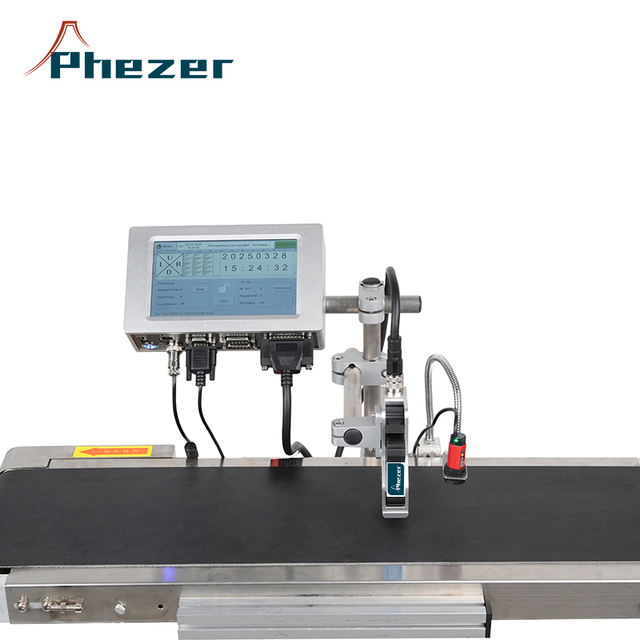 Thermal Inkjet Printer for QR Code and Barcode Printing in Real-Time Compact and Reliable TIJ Inkjet Printer for Product Marking
