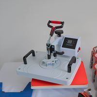 Presse à Chaud Combinée 15-en-1 38cm (12x15 Pouces) à Rotation 360 Degrés pour Personnalisation de Vêtements, Tasses, Casquettes, Assiettes, Ballons – Outil d'Impression par Sublimation