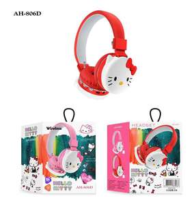 Kitty Cat AH806D Cute Cartoon In-Ear Auriculares inalámbricos para niños Indicador de batería LED Auriculares para <span class=keywords><strong>Mario</strong></span> <span class=keywords><strong>Bros</strong></span> Fans Girls - Product Image 4