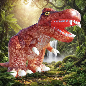 Ballon gonflable de Noël personnalisé à la vente chaude, modèle de dinosaure et de <span class=keywords><strong>Godzilla</strong></span>, impression UV, décoration publicitaire - Product Image 1