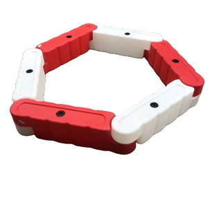 Mini Guardrail <span class=keywords><strong>RC</strong></span> Drift Car Go kart in plastica da DIY pista barriera da corsa a distanza per Crash sicurezza del traffico barriere riempite d'acqua