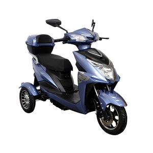 Scooter Eléctrico de 3 Ruedas, Motocicleta Eléctrica Todoterreno, <span class=keywords><strong>Triciclo</strong></span> Eléctrico de 3 Ruedas <span class=keywords><strong>con</strong></span> <span class=keywords><strong>Asiento</strong></span> Trasero - Product Image 4