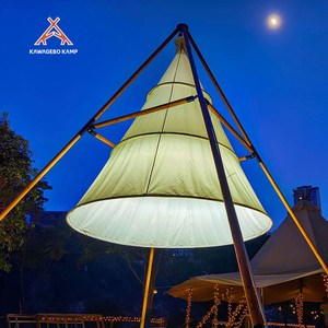 <span class=keywords><strong>Tenda</strong></span> Kawagebo Kamp da 3,5m, 5m da Esterno in Oxford per Glamping, <span class=keywords><strong>Tenda</strong></span> Piramidale Indiana a Lanterna in <span class=keywords><strong>Bambù</strong></span> Tipi Teepee, <span class=keywords><strong>Tenda</strong></span> da Campeggio di Lusso per Feste - Product Image 2