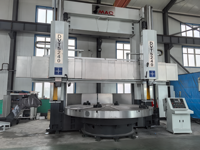 Haute précision automatique robuste Double colonne simple 2 axes CNC tour à tourelle verticale nouvel état composants de base engrenage