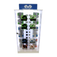 Nouveaux produits accessoires de téléphone affichage du compteur affichage du compteur Mobile vitrine câble de données présentoir avec LED